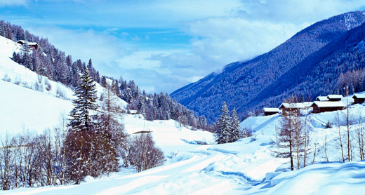 Inverno in Val d'Ultimo